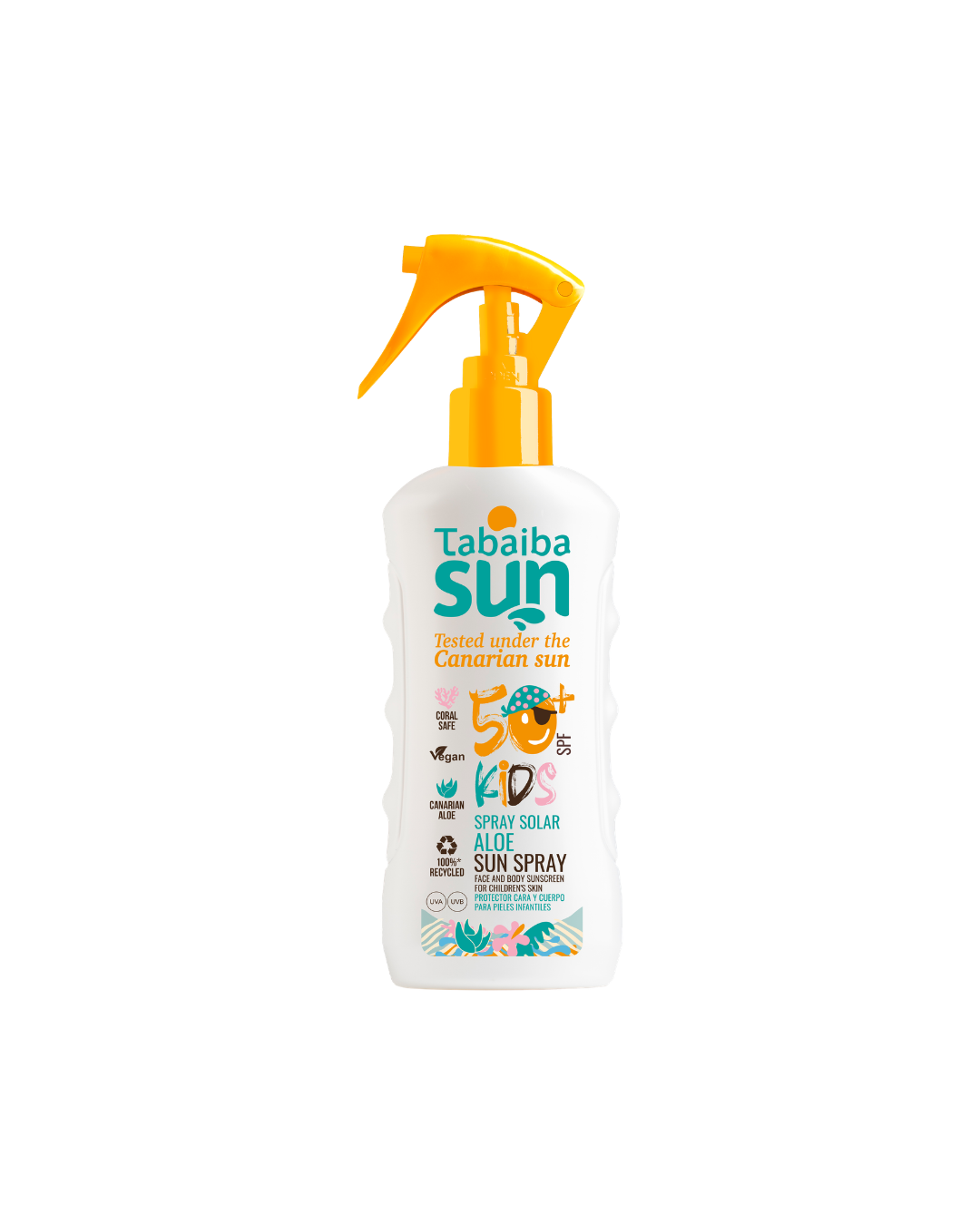 Nuestras Marcas Bote de Spray Kids SPF 50+ de Tabaibasun