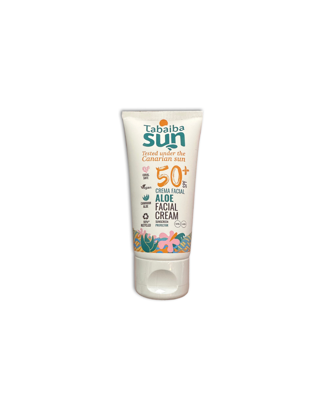Nuestras Marcas Tubo de protector Facial SPF 50+ de Tabaibasun